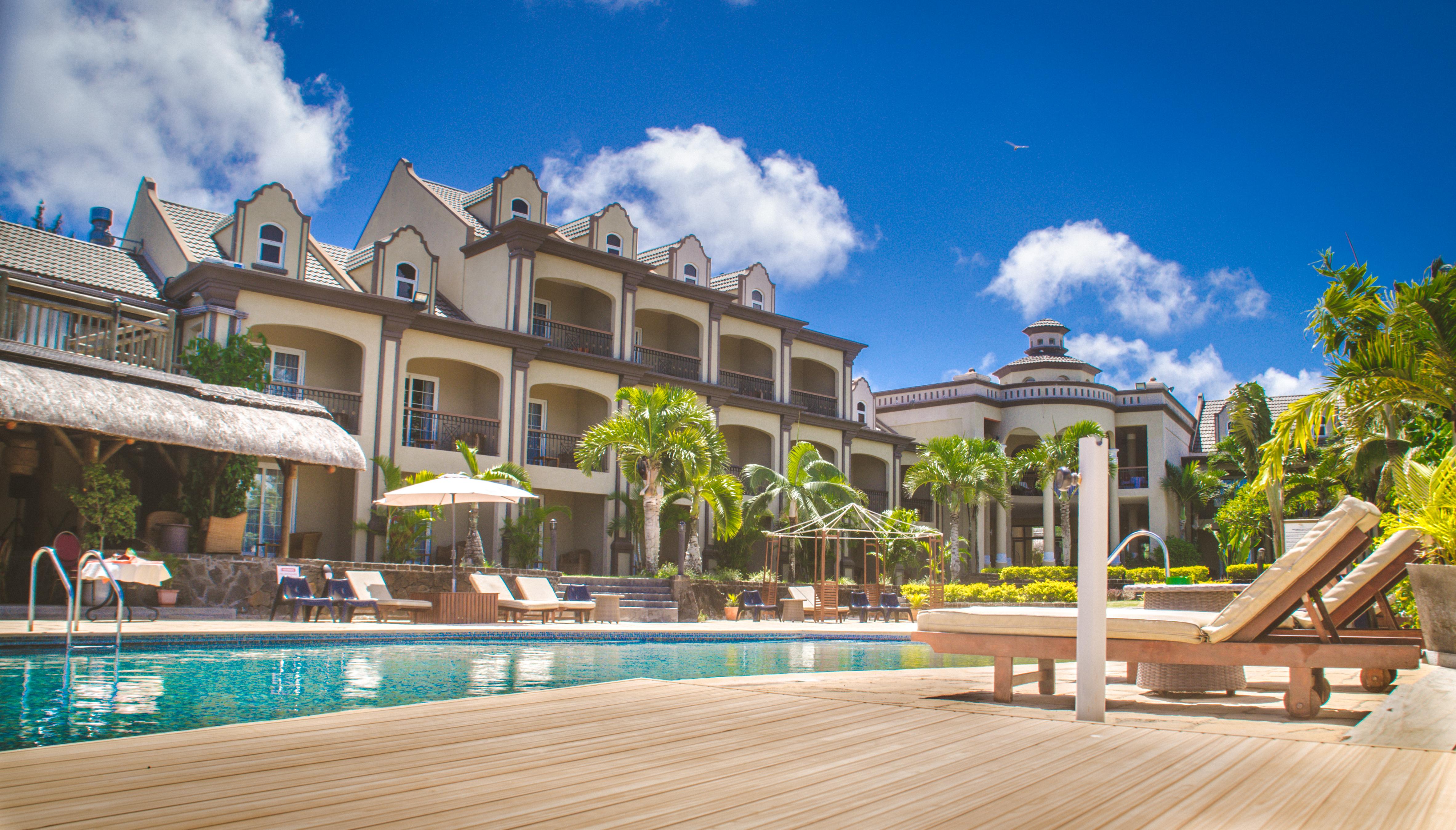 Sunset Reef Resort & Spa Pointe aux Piments Luaran gambar